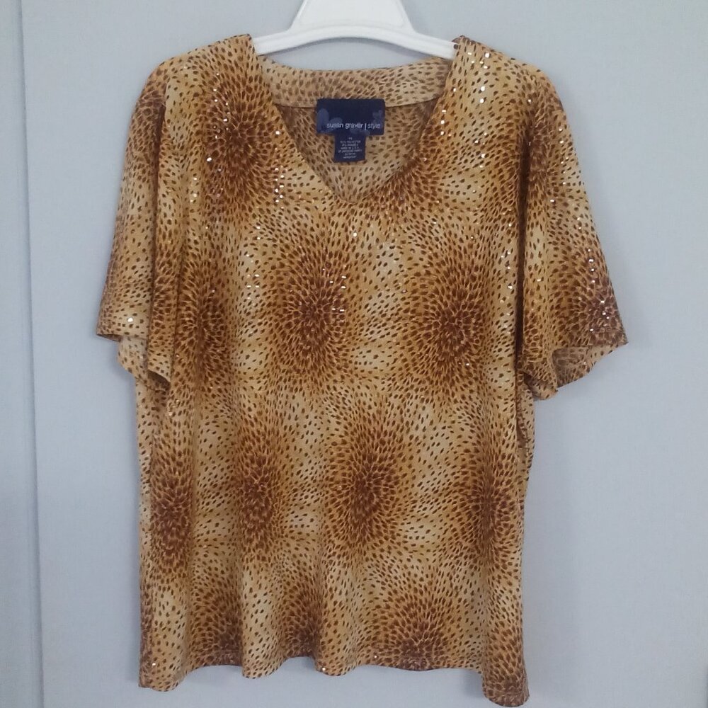 Susan Graver 1X top